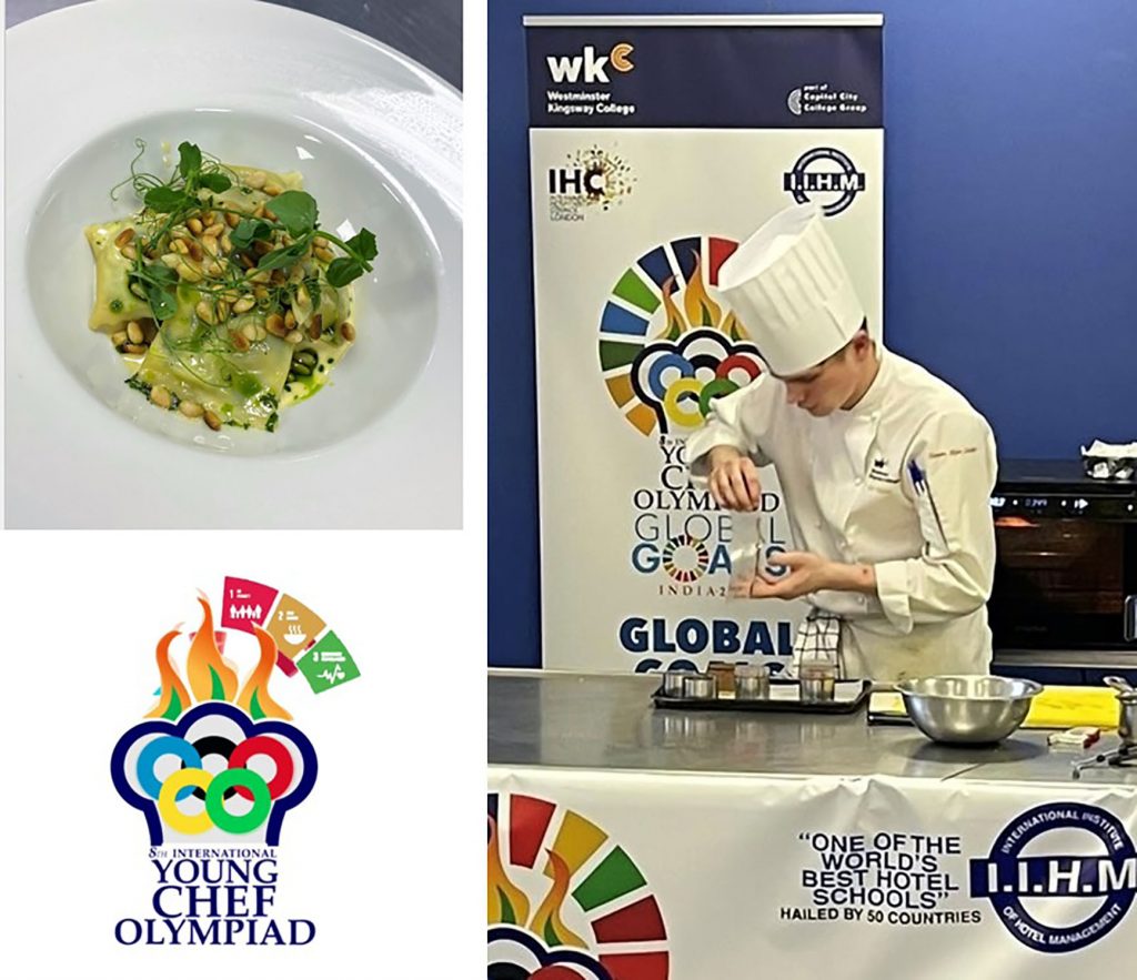 WestKing student wins Best Vegetarian Dish in International Young Chef Olympiad